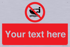 Custom No personal water craft